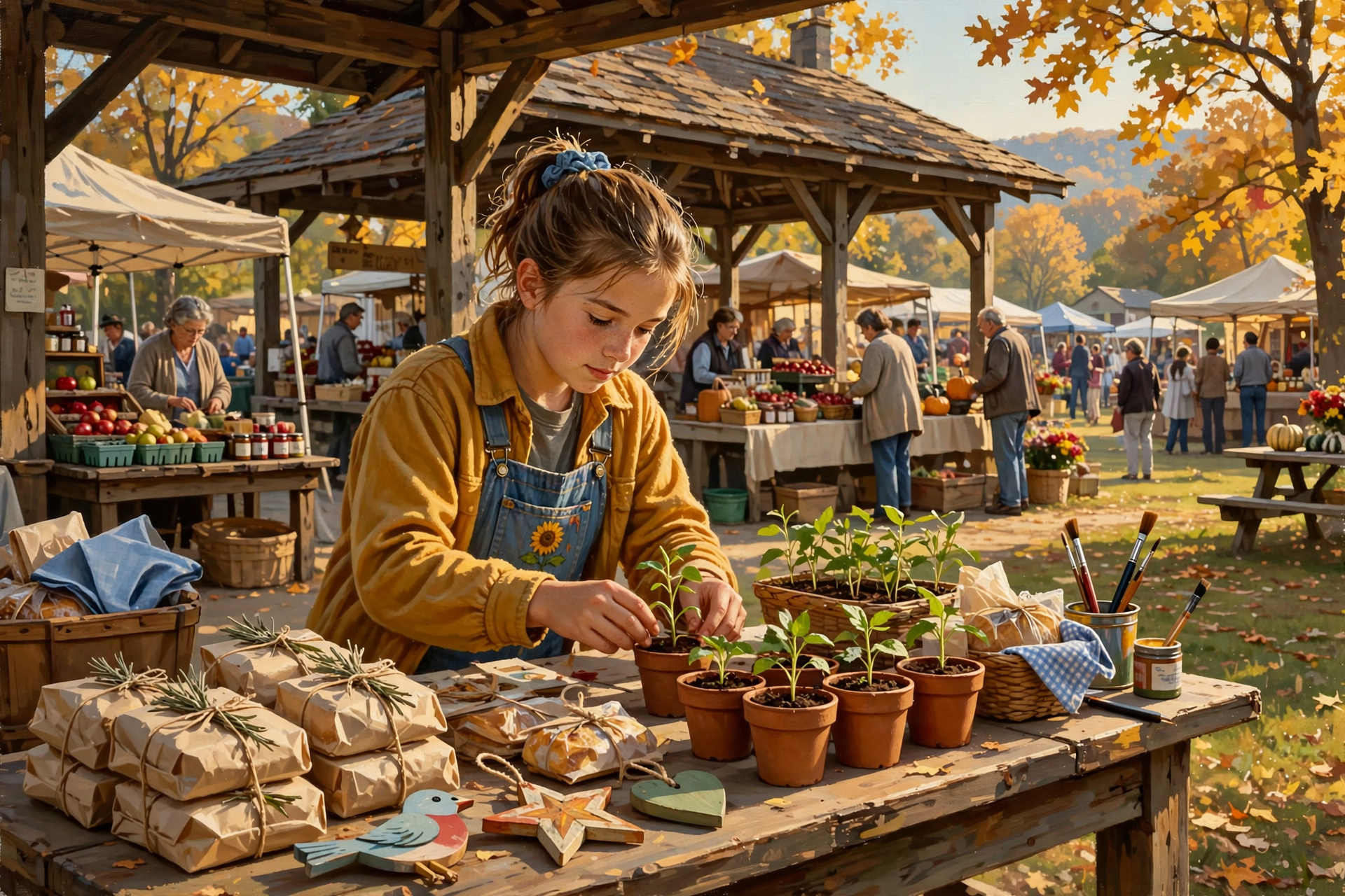 Illustration for 🌱 Apply This Week: Young Entrepreneurs Day Needs Youth Vendors Oct. 17