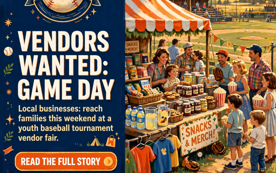 ⚾️ Rumble in the Valley Baseball Tournament Seeks Vendors in Middle Valley – October 2-3