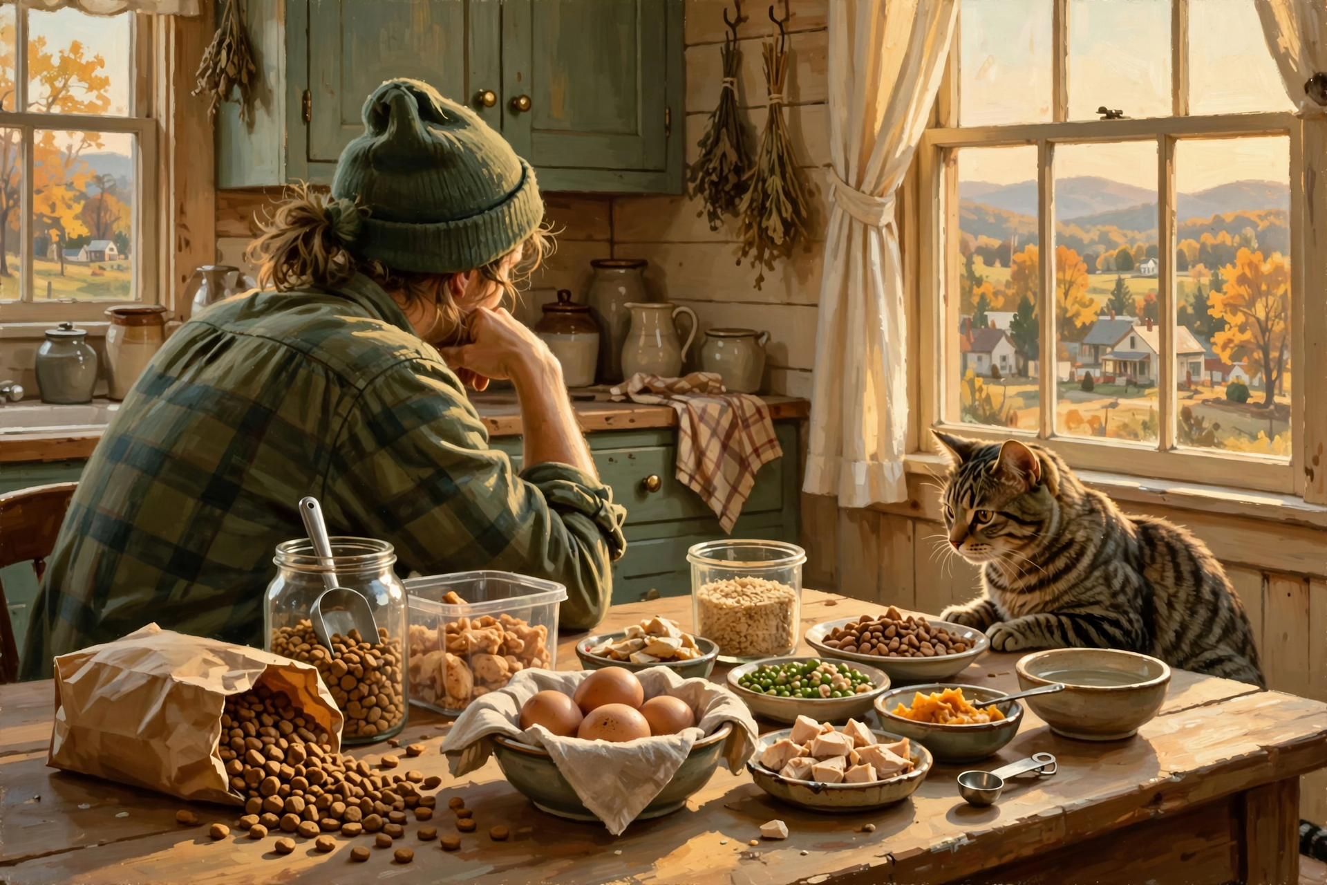 Illustration for 📣 What Do You Feed Your Cats?
